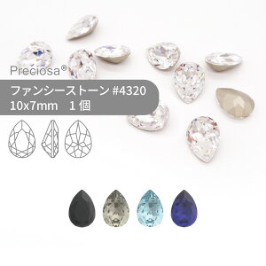 vVIT PRECIOSA t@V[Xg[ 4320 FEmg[n 10x7mm 1  nhCh p[c ANZT[ rW[ fRp[c lC O[fR VJbg Xg[ ߍ݌^