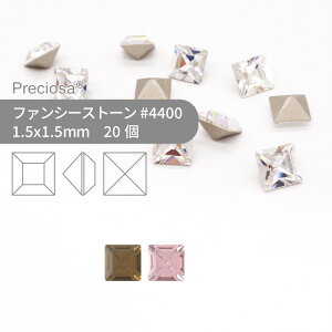 vVIT PRECIOSA t@V[Xg[ 4400 gFn 1.5x1.5mm 20  nhCh p[c ANZT[ rW[ fRp[c lC O[fR VJbg Xg[ ߍ݌^