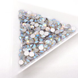 【限定特価/グロスパック】ガラス製ラインストーン AX2028 クリスタルオーロラ 業務用 特価 海外製 フラットバック FB