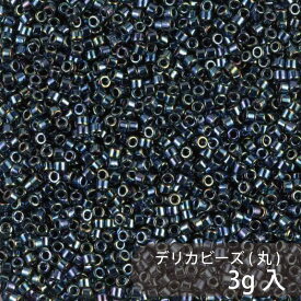 デリカビーズ DB6 約1.6mm 3g MIYUKI 少量パック 約600粒 11/0(デリカ) ガラスビーズ ガラス ビーズ 手芸 ハンドメイド ハンドメイドアクセサリー