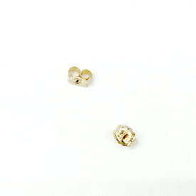 K14 ゴールドフィルド ピアス キャッチ 4005080 3.8x4.6mm 1ペア