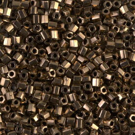【在庫限り】MIYUKIビーズ H2966 六角大ビーズ 3mm 7g #457 少量パック 約300粒 11/0(2Cut) ガラスビーズ ガラス ビーズ 日本産 国内産