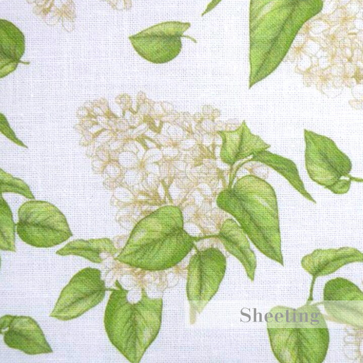楽天市場 50cm単位 シーチング 凛とした佇まい カシワバ紫陽花 花 グリーン 紫陽花 コットン100 生地 アジサイ 小物 綿 服 カバーリング エプロン 入園入学 デジタルプリント 花柄 春 エレガント 生地のお店 つくし