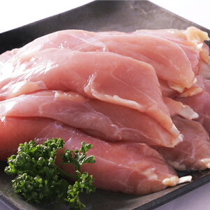 妻地鶏ささみ1kg（冷凍）広々とした農園で長期育成された妻地鶏のささみは大きく、肉質がしまってます。高栄養 低カロリーがささみの特徴です。※生食用では使用出来ません 宮崎 地鶏 鶏