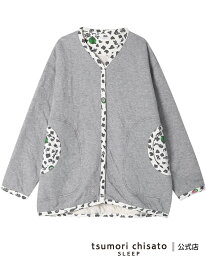 【SALE／20%OFF】ツモリチサト スリープ カーディガン キルトニット素材(本体) 長袖 ルームウェア tsumori chisato SLEEP ツモリチサトスリープ インナー・ルームウェア その他のインナー・ルームウェア グレー【RBA_E】【送料無料】[Rakuten Fashion]