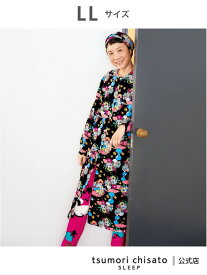 ツモリチサト スリープ ネグリジェ 綿100%(本体) あったか 長袖 ルームウェア tsumori chisato SLEEP ツモリチサトスリープ インナー・ルームウェア その他のインナー・ルームウェア ブルー【送料無料】[Rakuten Fashion]