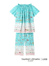 【SALE／20%OFF】ツモリチサト スリープ パジャマ 5分袖 半袖 9分丈 綿100%(本体) tsumori chisato SLEEP ツモリチサトスリープ インナー・ルームウェア パジャマ【RBA_E】【送料無料】[Rakuten Fashion]
