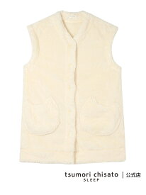 ツモリチサト スリープ ベスト フリ-ス素材(本体) あったか フレンチ袖 ルームウェア tsumori chisato SLEEP ツモリチサトスリープ インナー・ルームウェア その他のインナー・ルームウェア【送料無料】[Rakuten Fashion]