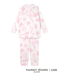 【SALE／20%OFF】ツモリチサト スリープ パジャマ マイクロフリース素材(本体) あったか 長袖 長ズボン tsumori chisato SLEEP ツモリチサトスリープ インナー・ルームウェア パジャマ【RBA_E】【送料無料】[Rakuten Fashion]