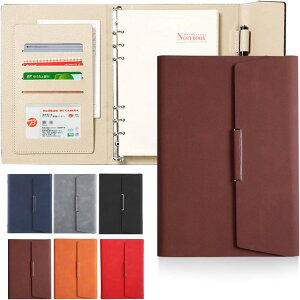 ALLMIRA �V�X�e���蒠 a5 6�� PU���U�[ �v �����O �m�[�g �o�C���_�[ �蒠�J�o�[ a5�T�C�Y �O�܂� ���t�B���t�� ������ �J�[�h���[ �r�W�l�X�蒠 ���[�Y���[�t�蒠