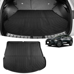 レクサスNX専用 3Dラゲッジマット TPE素材 防水?耐汚れ 滑り止め 1点セット