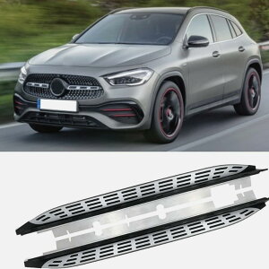 Benz GLA H247 2020-2024 �T�C�h�X�e�b�v�R���v���[�g�L�b�g�ԗp�i�[�t�o�[ �A�b�v�O���[�h �u���b�N&�V���o�[�p�l�� ����~�ߗ��q�t�� 2�� (��p�ԗ��̂�)