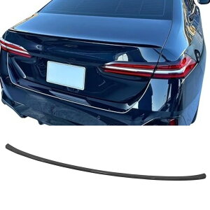 リアスポイラー 2024 2025 BMW 5シリーズ G60 530i 540i 550e xDrive i5 eDrive リアウィングー カーボン調 ABS製 塗装済み エアロパーツ トランクスポイラー 外装 アクセサリー リアアンダースポイラー ガ
