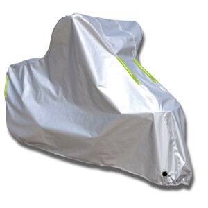 �ƌ݊����̂��� �o�C�N�J�o�[ Kymco Candy Hi 110 2014-2015 �p�A�h���A����h�~�A���O���h�~�A�ϋv���A�j��h�~�A�I�[�g�o�C�ی�J�o�[�A�������O�ی�A���y�b�g�J�o�[(Silver)