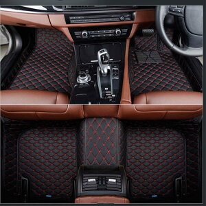車フロアマット に適し 新型レクサスNX系 NX250 NX350 NX350h NX450h+ ハイブリッド 2022年〜 レザーフロアマット ズレ防止 フロント+リア 右手運転 カーマット 消臭?抗菌効果 内装保護パーツ アクセ