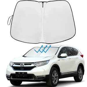 �z���_ CR-V 2017-2022�p�ԗp�t�����g�K���X�T���V�F�[�h �T���V�F�[�h �E�B���h�E�T���o�C�U�[ �z���_ CRV�p �T���V�F�[�h �v���e�N�^�[ �܂肽���ݎ��u���b�N ���O�� �Ԃ�������ۂ��܂�