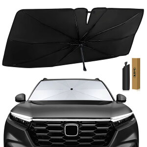 �P�X�^�C�� �t�����g�K���X�T���V�F�[�h 2023 2024 2025 �z���_ CR-V (LX�AEX�AEX-L�AEX-L Navi�A�c�[�����O)�p �܂肽���ݎ��t�����g�E�B���h�E�T���V�F�[�h �o�C�U�[�v���e�N�^�[ ���O�����u���b�N 