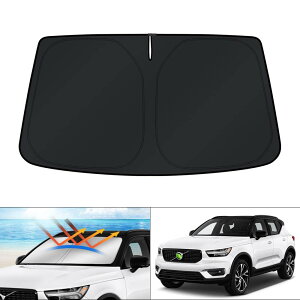 �t�����g�K���X �T���V�F�[�h 2019 2020 2021 Volvo XC40 �A�N�Z�T���[ �T���V�F�[�h �܂肽���ݎ� �T���o�C�U�[ �v���e�N�^�[ ���O���u���b�N �ԓ���������ۂ��܂�