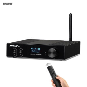 �y���������zD03 Bluetooth5.0 �p���[�A���v 150W * 2 HIFI2.1�f�W�^���A���v ACC�ASBC�AaptX�AaptX-LL�AAPTX-HD���T�|�[�g �z�[���I�[�f�B�I�V�X�e���p