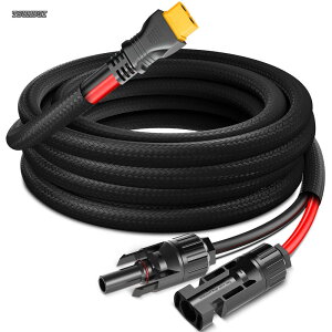 �y���������z10AWG-20�t�B�[�g �A�h�o���X�g�\�[���[ - XT60�[�d�P�[�u���A�\�[���[�p�l���R�l�N�^�[��XT60i�A�_�v�^�[�������C���[�ɍĐ݌v�BEF ECOFLOW RIVER DELTA�|�[�^�u�����d��RV�\�[���[�p�l