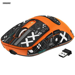 �y���������zx ATTACK SHARK X3 ���y�ʉ��}�E�X49g �Q�[�~���O�}�E�X ���C�����X2.4G/Bluetooth/�L��USB�ڑ��AOptical Sensor PAW3395�Z���T�[ �ő�26000DPI�AXP/Windows/MAC/Android�K�p�A�l�ԍH�w�f�U�C�� ����~��