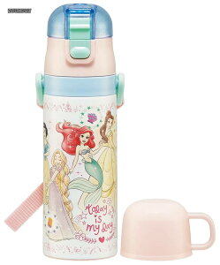 �y���������z���� �q���p 2WAY ������ 470ml �R�b�v���� 430ml �f�B�Y�j�[ �v�����Z�X 23 ���̎q �X�e�����X �ۉ��ۗ� �y�� waterbottle �X�|�[�c�{�g�� �L�b�Y ���ǂ� ���r SKDC4-A