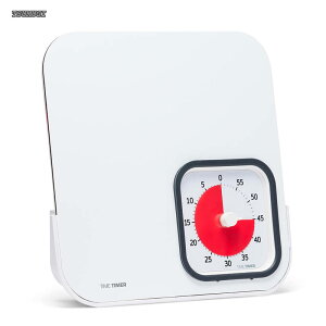 �y���������zTimer TIME TIMER MOD 9cm 60�� �^�C���^�C�}�[ ���b�h (�J�o�[�t��) �`���R�[���O���C + MOD��p�}�O�l�b�g���z���C�g�{�[�h ���ԊǗ� TTM9B-DEB-W ���K�i