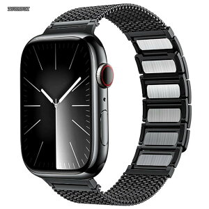 �y���������z�A�b�v���E�H�b�` �o���h �X�|�[�c �����p �x���g �y�� for Apple Watch Ultra 3/2/1 49mm Series 9 8 7 45mm SE2 6 5 4 SE 44mm 3 2 1 42mm�ɑΉ� �}�O�l�b�g�J�� �X�e�����X �����N�o���h �����Y ���f