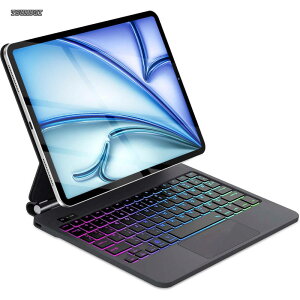 �y���������zAir 13�C���`�}�W�b�N�L�[�{�[�h (M3 2025/M2 2024) �P�[�X ipad pro 12.9 ��6����/��5����/��4����/��3���� ���C�z���� �^�b�`�p�b�h�t�� �P�[�X �y�� bluetooth �����X���[�v ���p�x���� USB-C