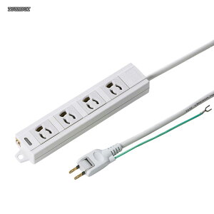 �y���������zSupply) �d���^�b�v 4���E3P ���ʃ}�O�l�b�g�t�� �z�����₷���X�C���O�v���O �ʓd�����v �A�[�X�[�q�t�� 10m TAP-MG341N2PN-10