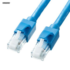�y���������zCAT6A LAN�P�[�u�� (30m) 10Gbps/500MHz RJ45 �c���܂�h�~ �u���[ KB-T6ATS-30BL