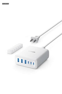 �y���������zCharger (112W 6 Ports GaN) MacBook PD�Ή�Windows PC iPad iPhone Galaxy Android �X�}�[�g�t�H�� �m�[�gPC �e��
