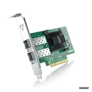 �y���������z10G�l�b�g���[�N�J�[�h Intel X520-DA2/X520-SR2 82599ES �����{�[�h�i�`�b�v�j���� �f���A��SFP+�|�[�g PCI-E X8 PC�T�[�o�p
