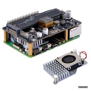 �y���������zP33 M.2 NVME M-Key PoE+ �n�b�g�ARaspberry Pi 5�p�A����Raspberry Pi 5�A�N�e�B�u�N�[���[�t���AM.2 NVMe SSD 2230 2242 2260 2280���T�|�[�g