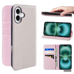 �y���������z�K�p���� iPhone 16 Plus �P�[�X �{�v �蒠�^ �J�o�[ �ϏՌ� �ی� �J�o�[ �{�v �����}�O�l�b RFID�g ���z�^ �g�уJ�o�[ �J�[�h�|�P�b�g �X�^���h�@�\ �ɓK���� �A�C�t�H�� 16 Plus - �O��