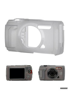 �y���������z�V���R���W���P�b�g �I�����p�X Olympus Tough TG-7 �Ή� CSCH-128�݊� �ϏՌ��� �Ϗ��� �O���b�v�͌���