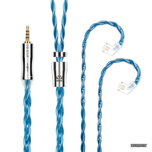 �y���������z�C���t�H�� �P�[�u�� QDC 2.5mm KBEAR �s KBX4989 6N�P������ 4�c �C���z�� ���P�[�u�� �o�����X �C���z�� �����p�P�[�u�� hi-fi�I�[�f�B�I �C�����j �A�b�v�O���[�h�P�[�u�� �i�u���[�EQ