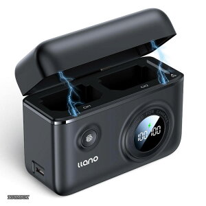 �y���������zNP-FZ100 �o�b�e���[ �[�d�� PD (�o�b�e���[2�܂œ����[�d�\/USB-C �[�d�|�[�g/PD18W �����[�d/LED�����\��/SD�J�[�h���[�t��) For Sony a9/A9R/9S/a6700/a6600/a7RV/a7IV/A7R3/a7III/a7c�ȂǂɑΉ�