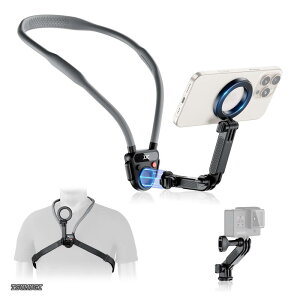 �y���������zPOV �g�ѓd�b��|���z���_�[ Magsafe�Ή� Instax 360 Dji Osmo 360 �ɓK�� IPhone 17 16 15 14 13 12 Plus Pro Max �Ή� 3�i�K�}���`�A���O�������\ 65cm�����݌v�X�}�z��|���z���_�[ �A�E�g�h�A�X
