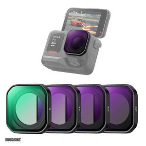 �y���������zCONCEPT Insta360 Ace pro2��p�t�B���^�[�Z�b�g (PL+ND8+ND16+ND32) ND�t�B���^�[ PL�t�B���^�[ �Ό��t�B���^�[ �����ߗ� �����ʒ��� ���ˏ��� 28�w�i�m�R�[�e�B���O �����h�� �����ȒP�i��