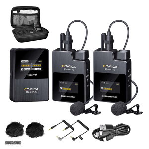 �y���������zComica BoomX-D2 �O�t���}�C�N48KHZ/16BIT 200M�`������ 2.4G�f�W�^�������}�C�N���@�\ ���^�X�e���I�}�C�N 3.5mm��M�@*1�E���M�@*2 ���C�����X�N���b�v�}�C�N �J����/�X�}�[�g�t�H�� iOSAnd