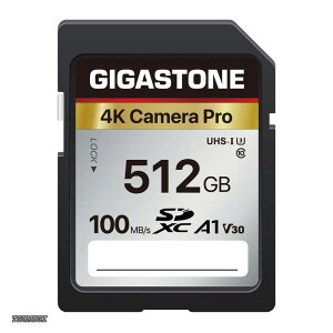 �y���������zSD�J�[�h 512GB 4K Camera Pro SDXC UHS-I A1 V30 U3 C10 100 MB/s ���� 4K UHD & Full HD �r�f�I Canon Nikon Sony Pentax Kodak Olympus Panasonic�Ȃ� �f�W�^���J���� ��჌�t�Ή� �~�j�P�[�X1�t��