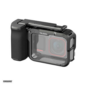 �y���������zInsta 360 Ace Pro 2/Ace Pro �p �O���b�v�L�b�g �A���~�����P�[�W�L�b�g �c���B�e �ی�t���[�� �ڑ��\ �O�r ���B��_ ������C�g �}�C�N�Ȃ� 1/4�C���`�l�W���E�R�[���h�V���[�E�X