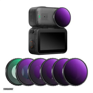 �y���������zCONCEPT Osmo Nano �p�t�B���^�[�Z�b�g(CPL+ND8+ND16+ND32+ND64+ND256) ND�t�B���^�[ CPL�t�B���^�[ �����Y�ی� AGC���w�K���X �����ߗ� �v���e�N�g�t�B���^�[ �����ʒ��� ���ˏ��� 28�w�i�m�R�[