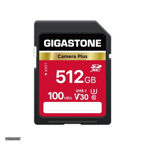 �y���������z512GB SD�J�[�h Camera Plus SDXC UHS-I V30 U3 C10 100MB/s �������[�J�[�h ���� �t��HD �r�f�I �f�W�^���J���� �~�j�P�[�X1�t��