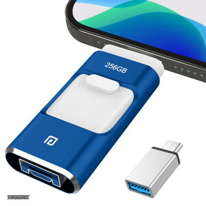 �y���������zPhone�Ή� USB������ 256GB ���� �o�b�N�A�b�v iPad�Ή� usb�������[ �X���C�h�� iOS/Type-C/USB/Micro USB