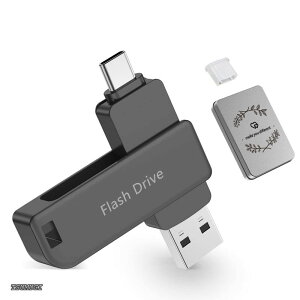 �y���������z512GB Type-C & USB A�Ή� �����f�[�^�]�� �X�}�z�EPC���p �ʐ^����o�b�N�A�b�v �ۑ��t���b�V���h���C�u �R���p�N�g�Ŏ����^�ѕ֗� ��e�ʃ����� iPhone15/16/17�EAndroid�EPC�Ή� �v���[