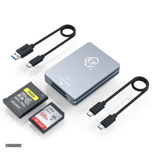 �y���������zType A/SD�J�[�h���[�_�[�zUSB3.2 Gen2 10Gbps�����]���bOTG�Ή��biPhone 17/16/15 Pro Max�EMacBook Pro/Air�EiPad Pro�EiMac�EGalaxy S23�EDell XPS�EWindows11/Android�Ή��b�R���p�N�g�݌v 7.4×5×1.1cm