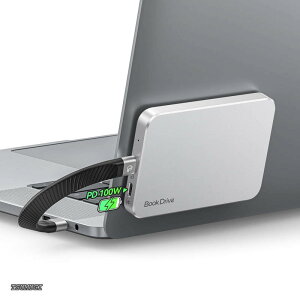 �y���������zBookDrive 512GB �O�t��SSD magsafe�Ή� PD100W�[�d �m�[�gPC�EiPhone 16/15�EUSB-C�X�}�[�g�t�H���E�^�u���b�g�p �}�O�l�b�g�� �|�[�^�u��SSD USB 3.2 Gen2�Ή� 1000MB/s�����]�� - P10Plus