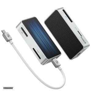 �y���������z40Gbps �J�[�h���[�_�[ �yCFexpress Type B/CFexpress Type A/SD/TF�z 8K�r�f�I�Ή� 4-in-1�����ǂݎ�� �A���~&Ice-Skin���M Sony/Canon/Nikon/Fuji�Ή� �yThunderbolt�C���^�[�t�F�[�X����PC�̂ݑΉ��zM4DK